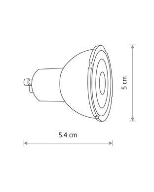 REFLECTOR GU10 8348